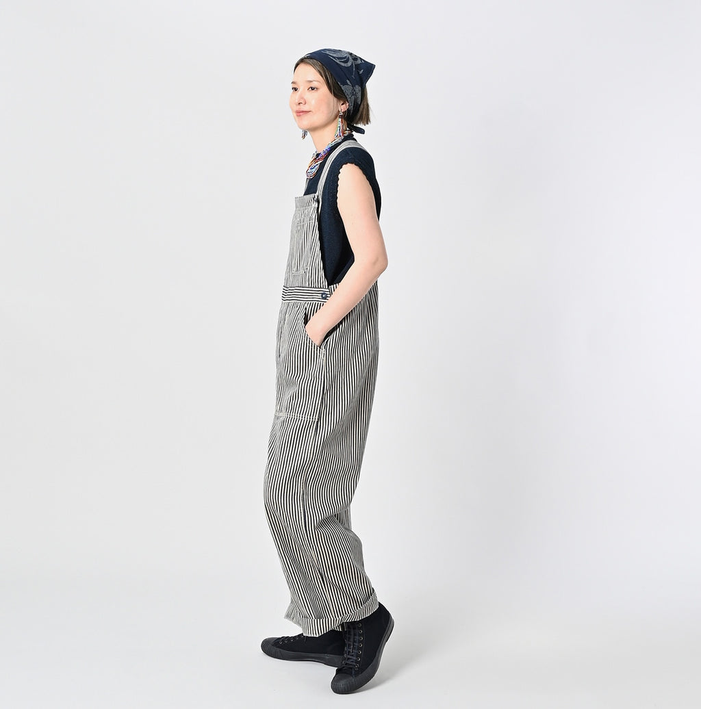 Mon-petit Denim 908 Over All Nou Female Model