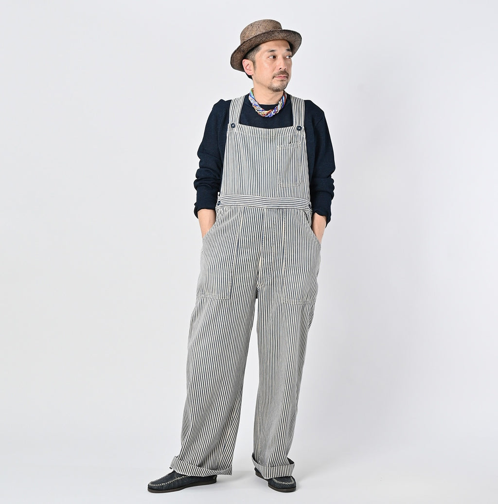 Mon-petit Denim 908 Over All Tan Male Model