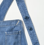 Mon-petit Denim 908 Over All Tan Detail