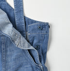 Mon-petit Denim 908 Over All Tan Detail