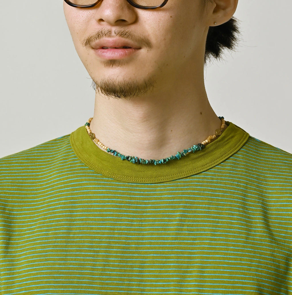 Tenjiku Striped 908 45 Star Pocket T-shirt