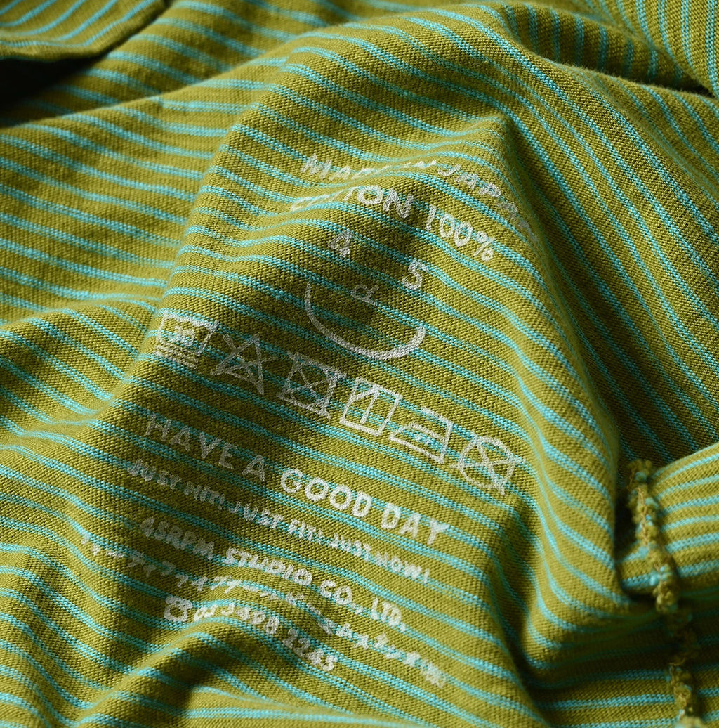 Tenjiku Striped 908 45 Star Pocket T-shirt