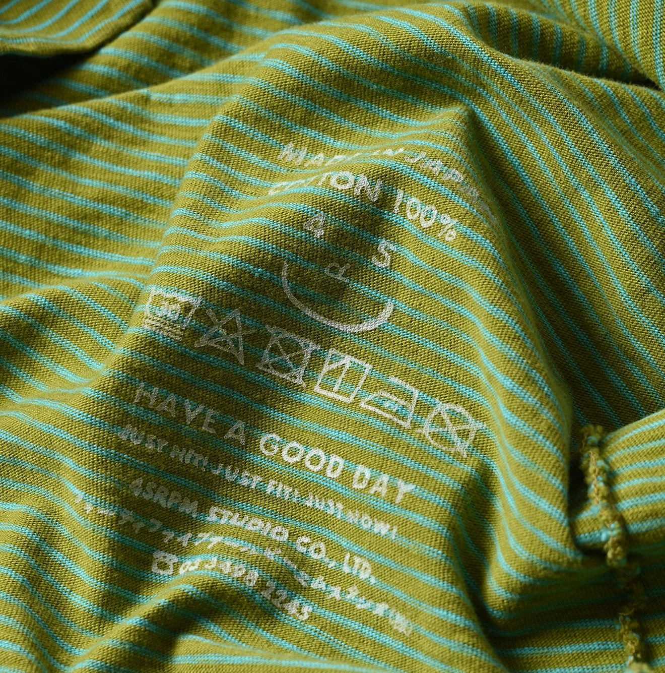 Tenjiku Striped 908 45 Star Pocket T-shirt