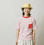 Tenjiku Striped 908 45 Star Pocket T-shirt
