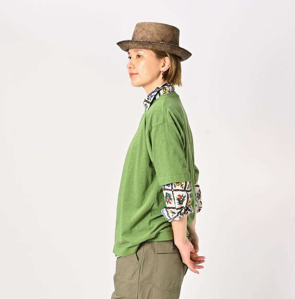 Tenjiku 908 Ocean T-shirt Female Model