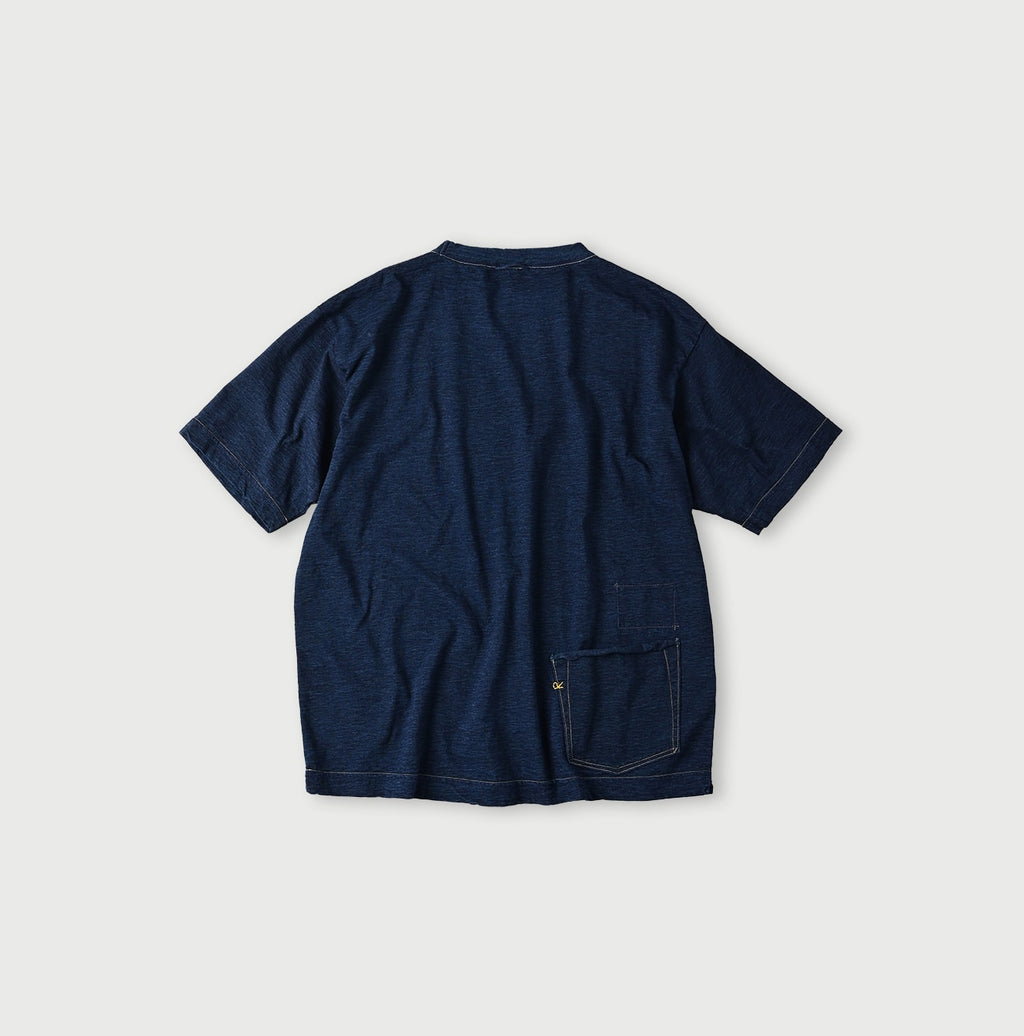 Indigo Tenjiku 908 Ocean T-shirt Back