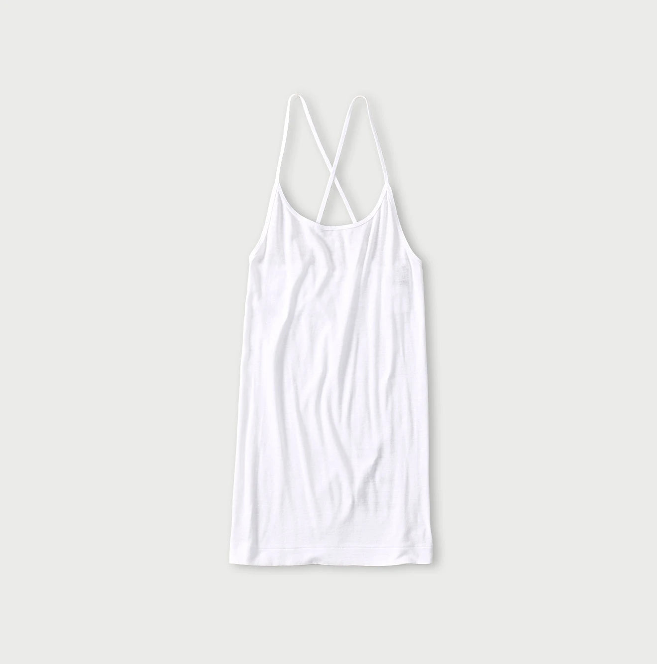 Ribbed Cross-Back Camisole
