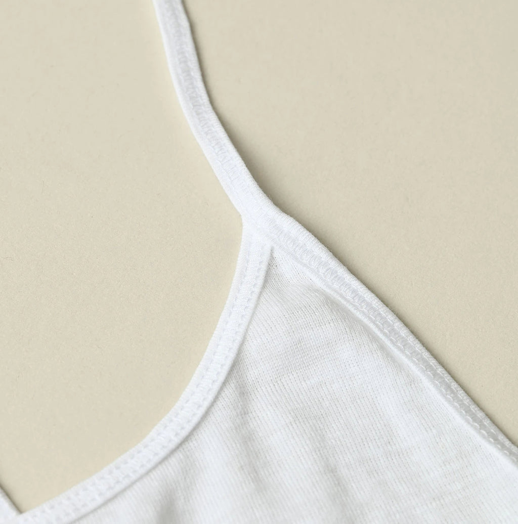 Ribbed Cross-Back Camisole