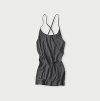 Top Ribbed Cross-Back Camisole