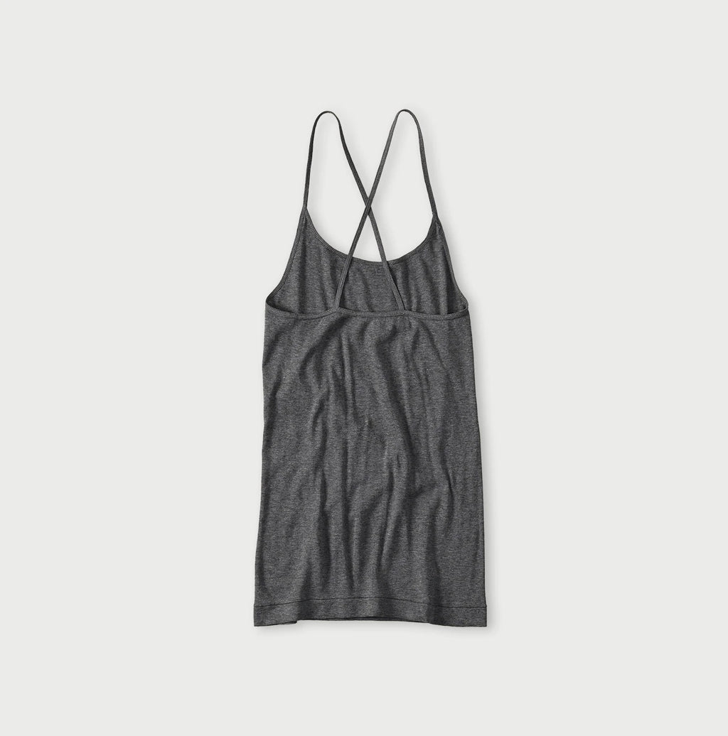 Top Ribbed Cross-Back Camisole