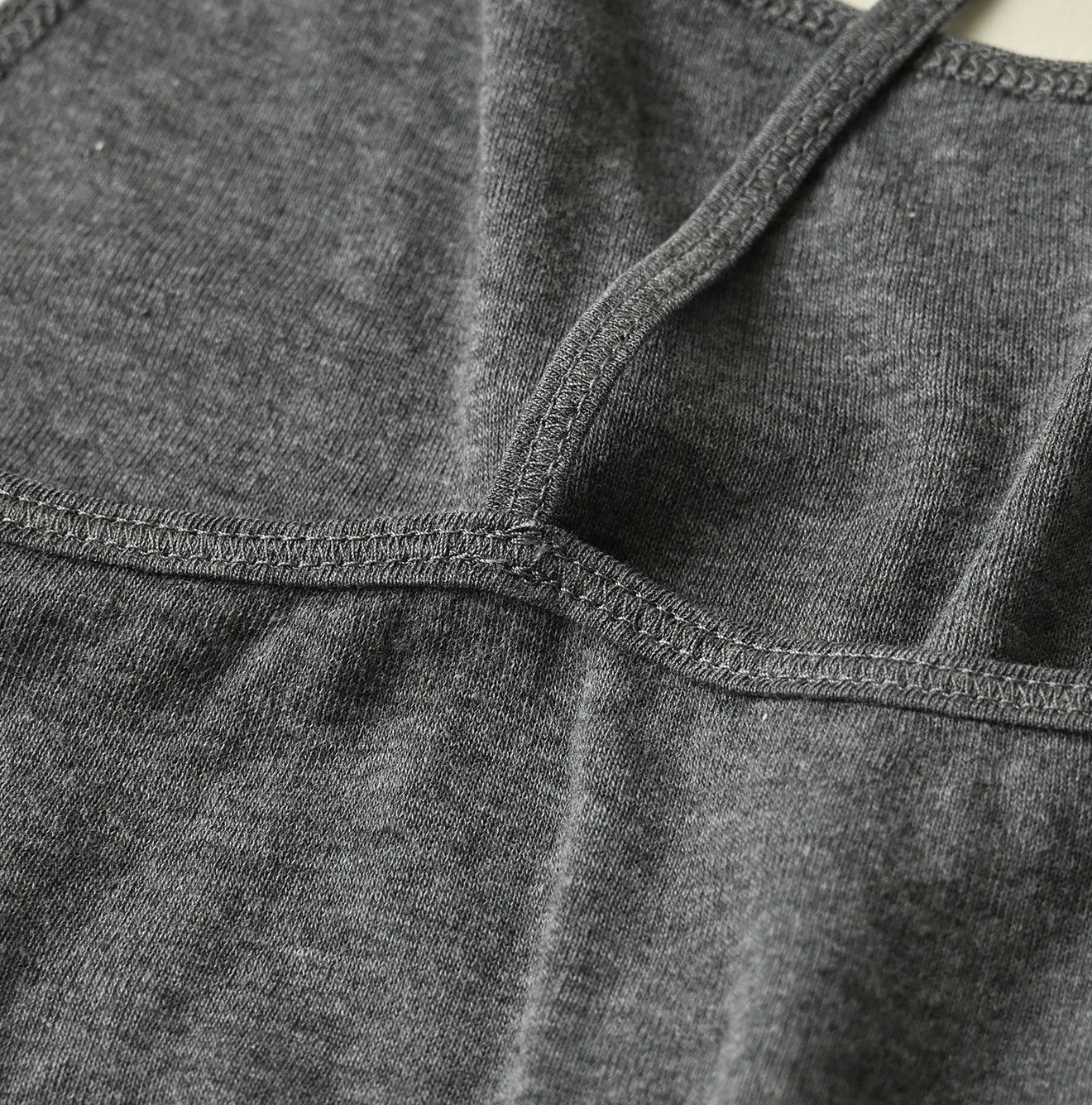 Top Ribbed Cross-Back Camisole
