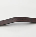 Vintage Leather Belt Thin Detail