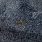 Cotton Linen Dungaree 908 Loafer Stand Shirt Nou Detail