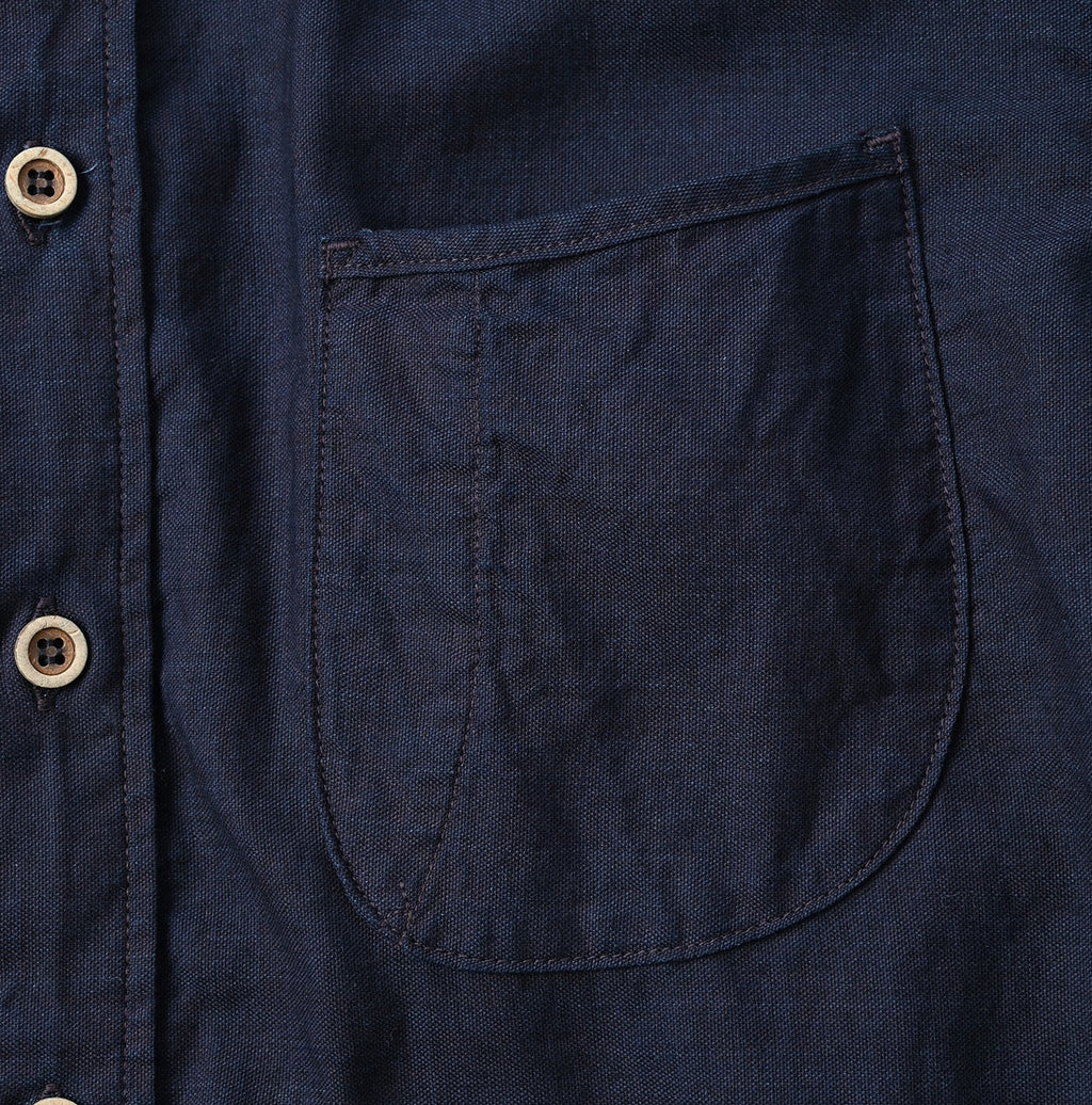 Indigo 504 OX 908 Loafer Stand Shirt Detail