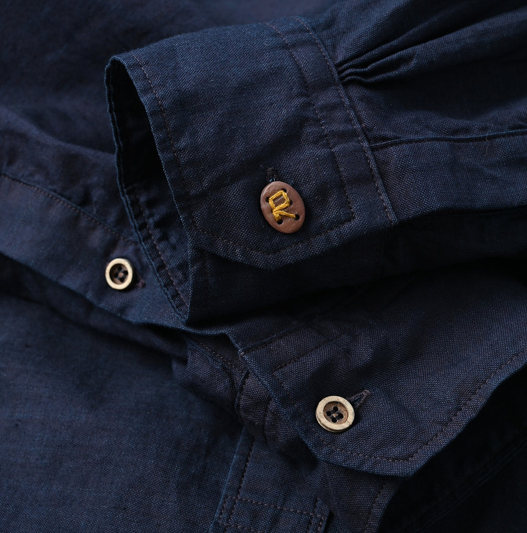 Indigo 504 OX 908 Loafer Stand Shirt Detail