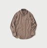 Hakeme 908 Ocean Button Down Shirt Brown
