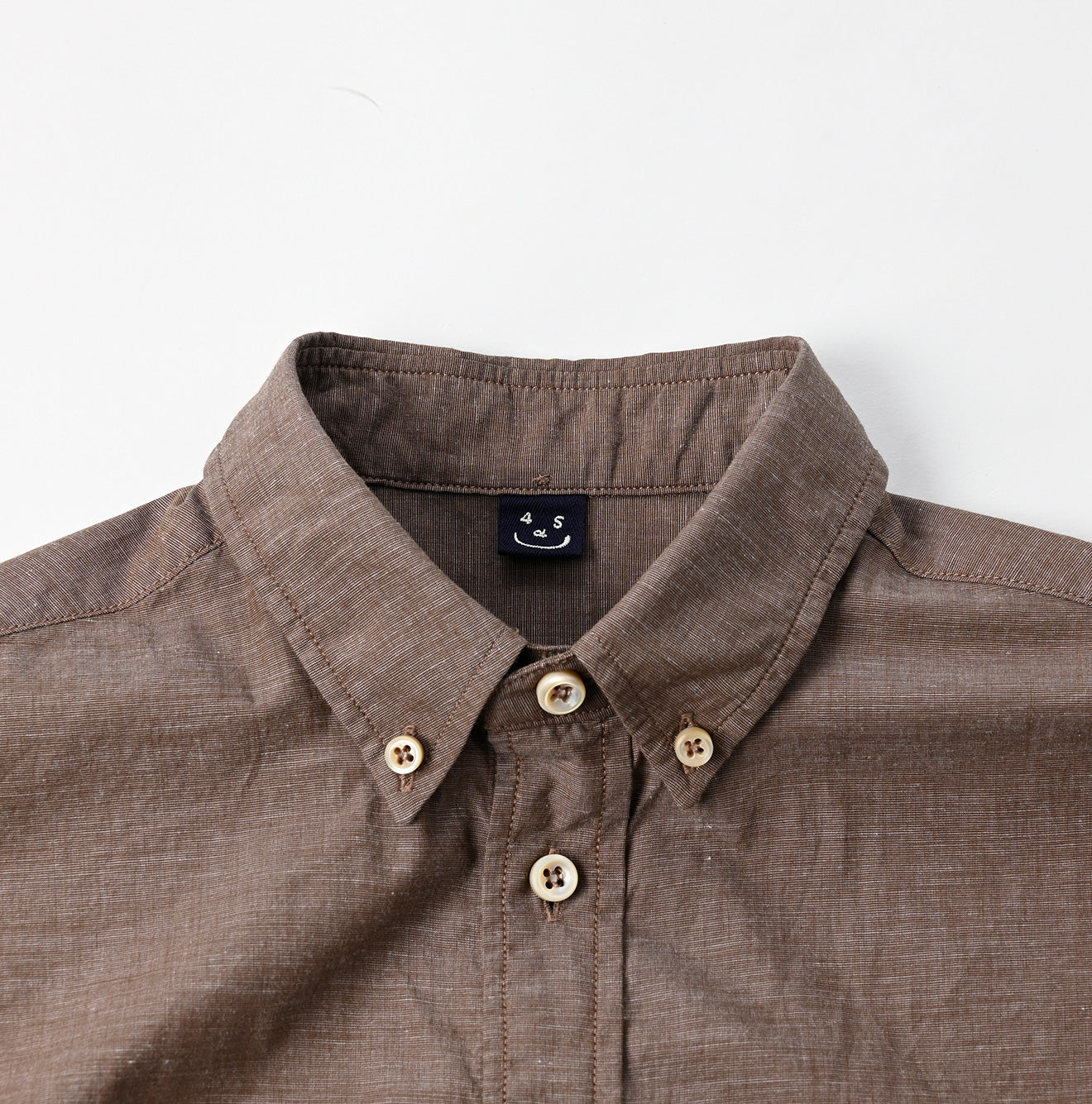 Hakeme 908 Ocean Button Down Shirt Detail