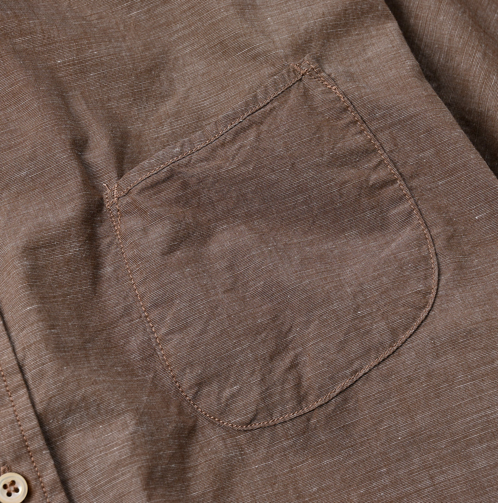 Hakeme 908 Ocean Button Down Shirt Detail