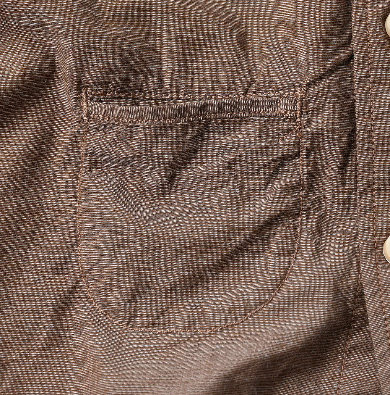 Hakeme 908 Ocean Button Down Shirt Detail