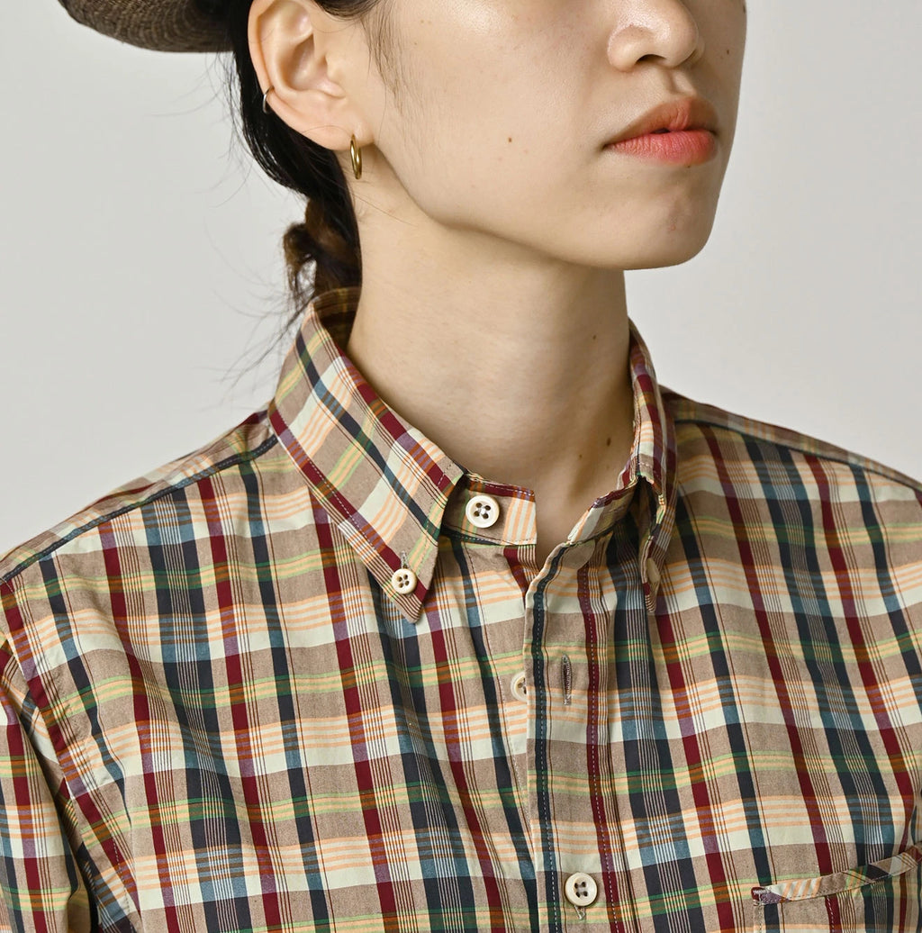 Broad Madras Check 908 Loafer Shirt