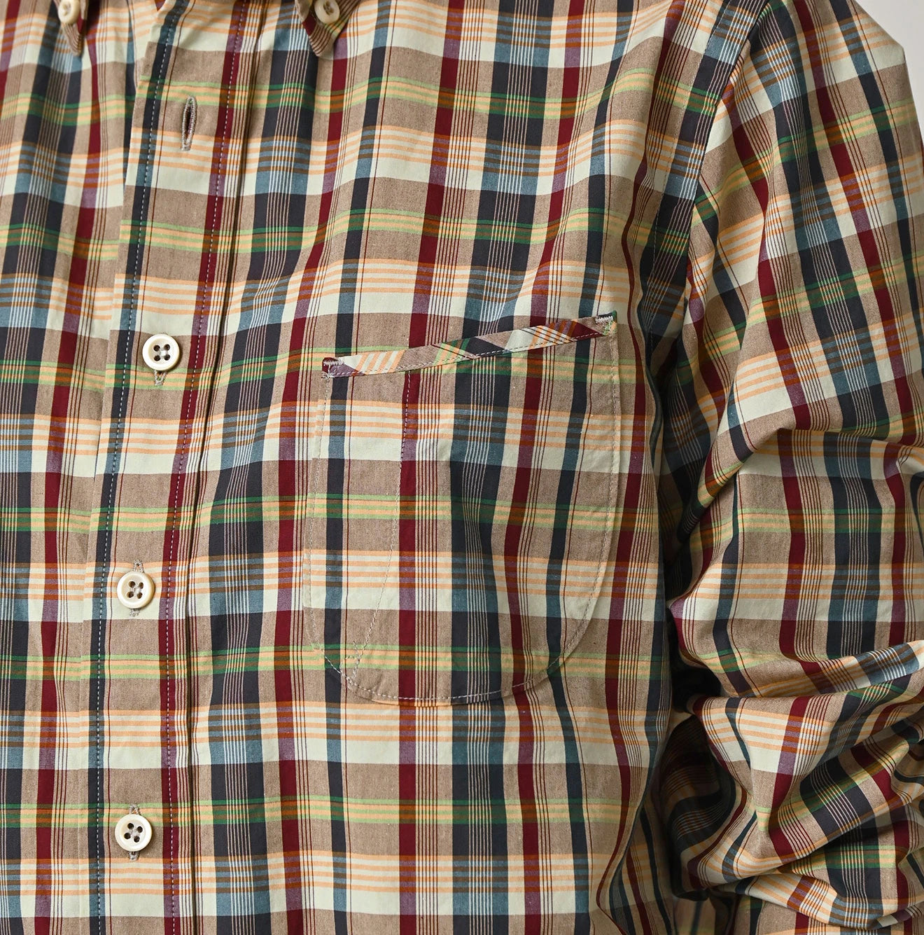 Broad Madras Check 908 Loafer Shirt
