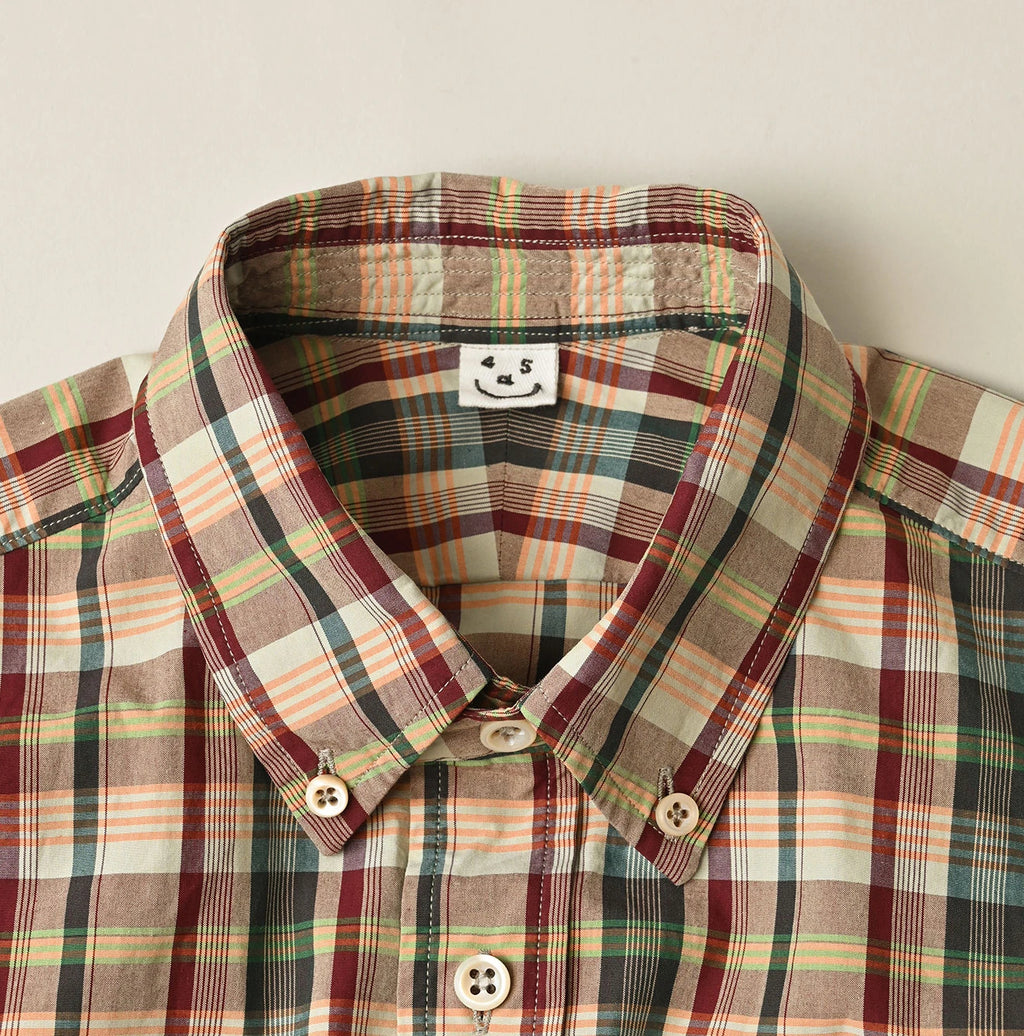 Broad Madras Check 908 Loafer Shirt