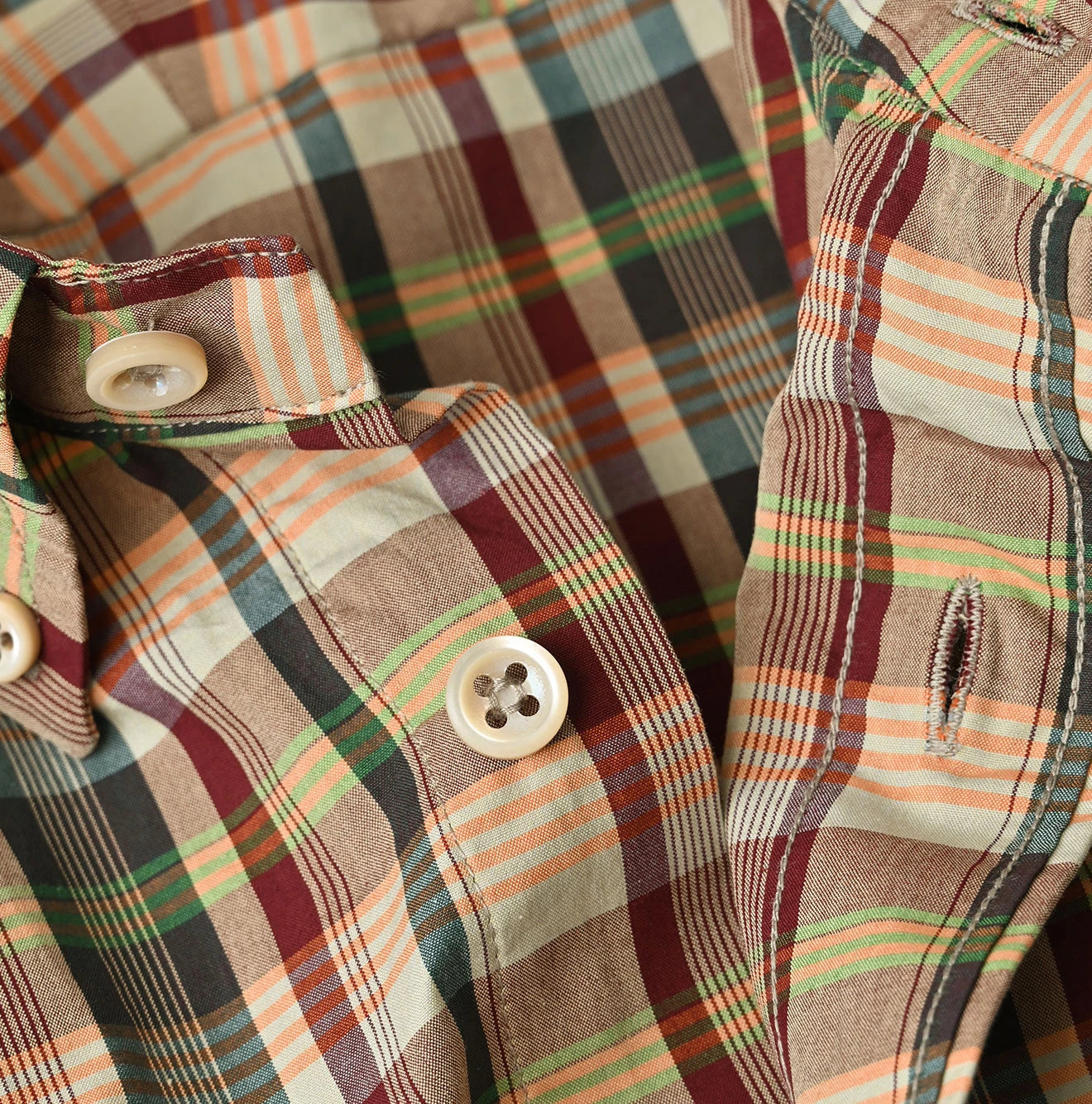Broad Madras Check 908 Loafer Shirt