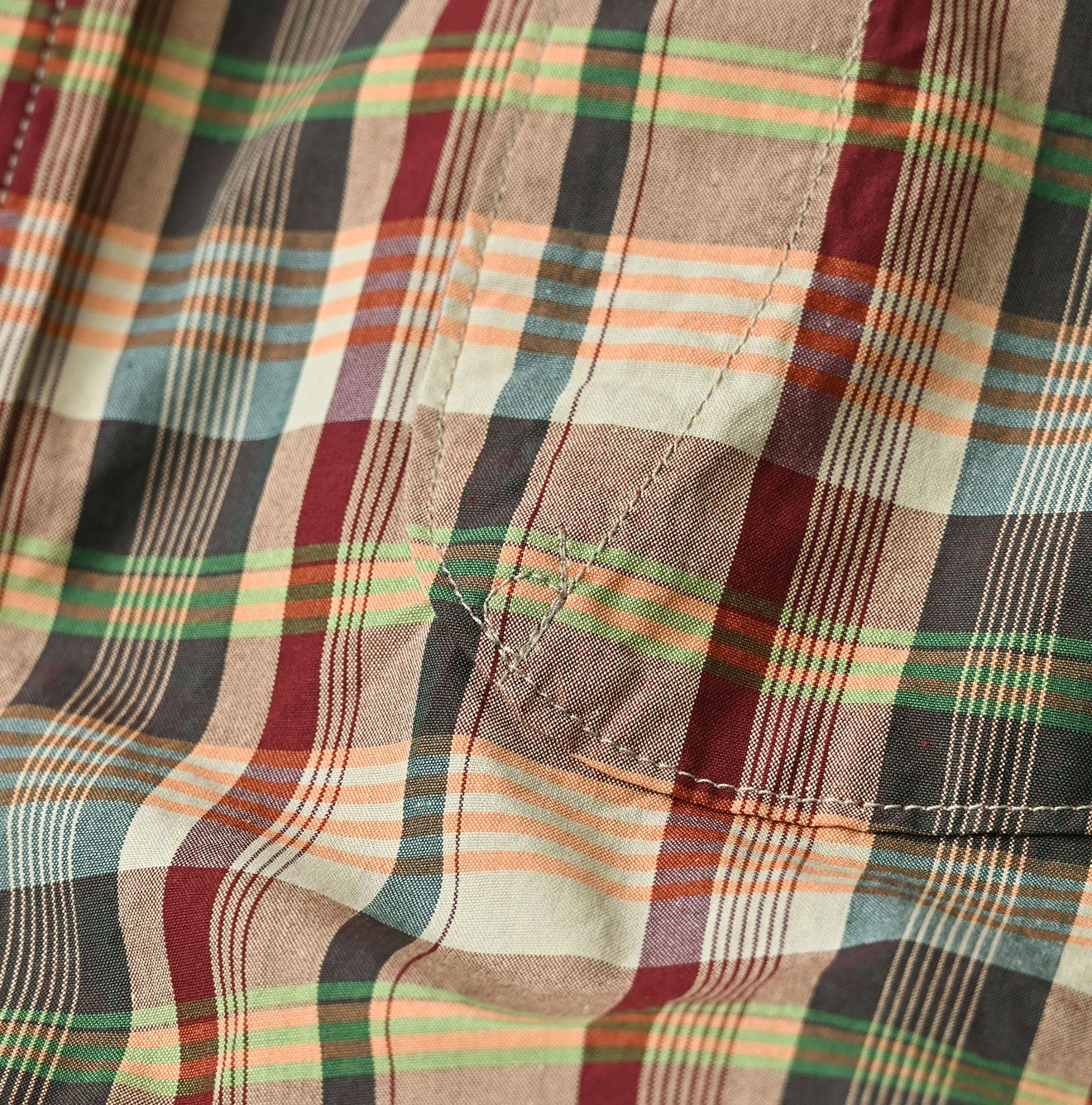 Broad Madras Check 908 Loafer Shirt
