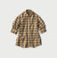 Broad Madras Check Petit Collar Half Sleeve Coupé Shirt