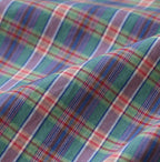 Broad Madras Check Petit Collar Half Sleeve Coupé Shirt