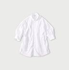 Broadcloth Petit Collar Half Sleeve Coupé Shirt
