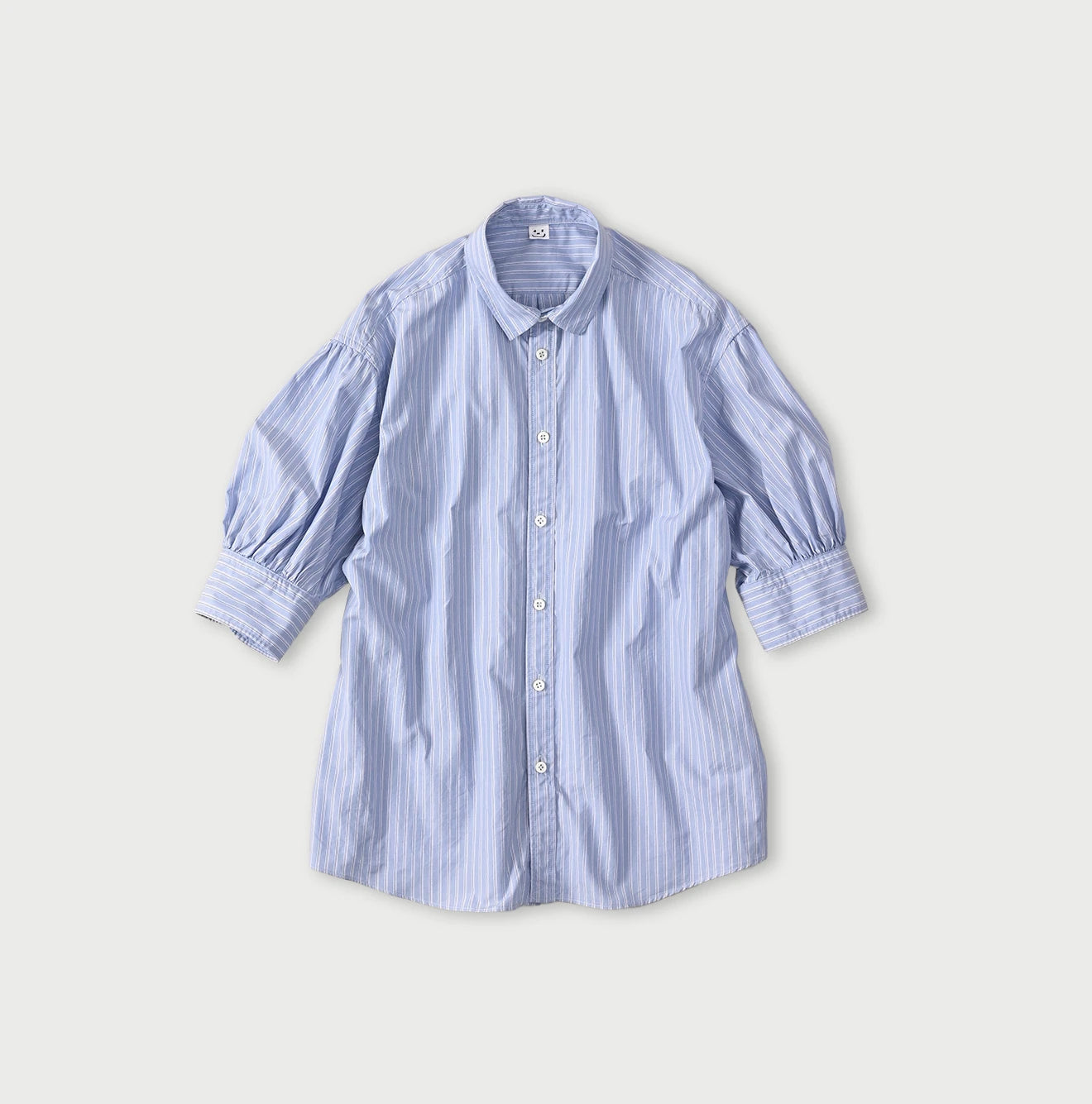 Broadcloth Petit Collar Half Sleeve Coupé Shirt