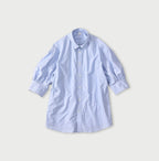 Broadcloth Petit Collar Half Sleeve Coupé Shirt