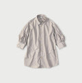 Broadcloth Petit Collar Half Sleeve Coupé Shirt