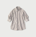 Broadcloth Petit Collar Half Sleeve Coupé Shirt