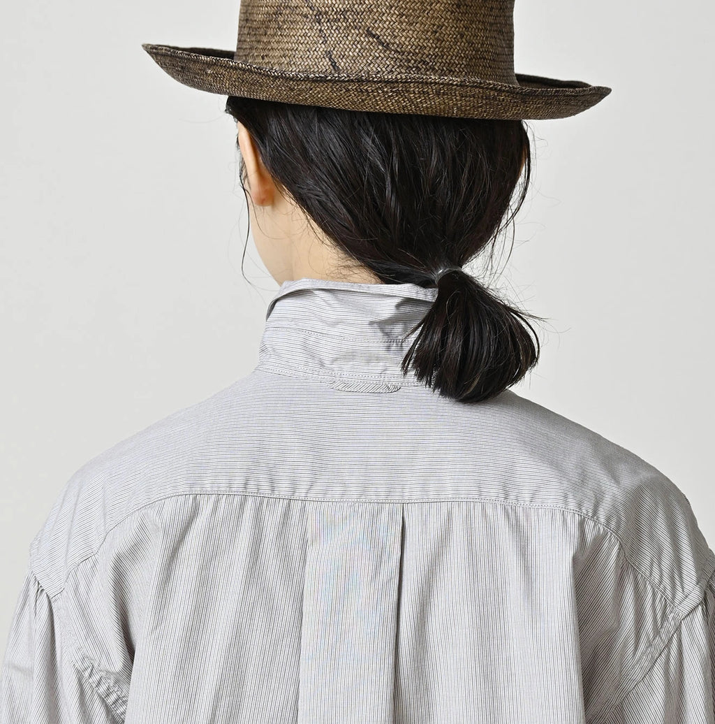 Broadcloth Petit Collar Half Sleeve Coupé Shirt