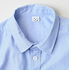 Broadcloth Petit Collar Half Sleeve Coupé Shirt