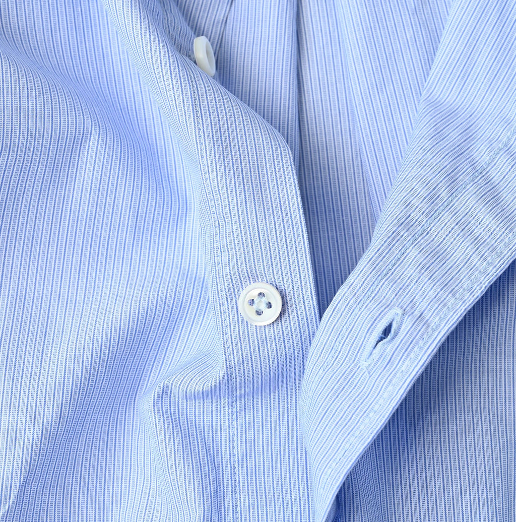 Broadcloth Petit Collar Half Sleeve Coupé Shirt