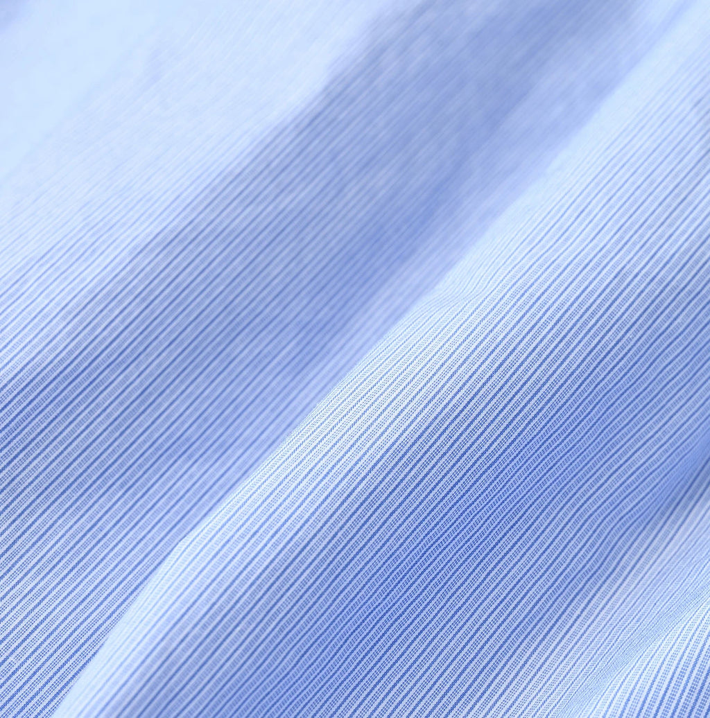Broadcloth Petit Collar Half Sleeve Coupé Shirt