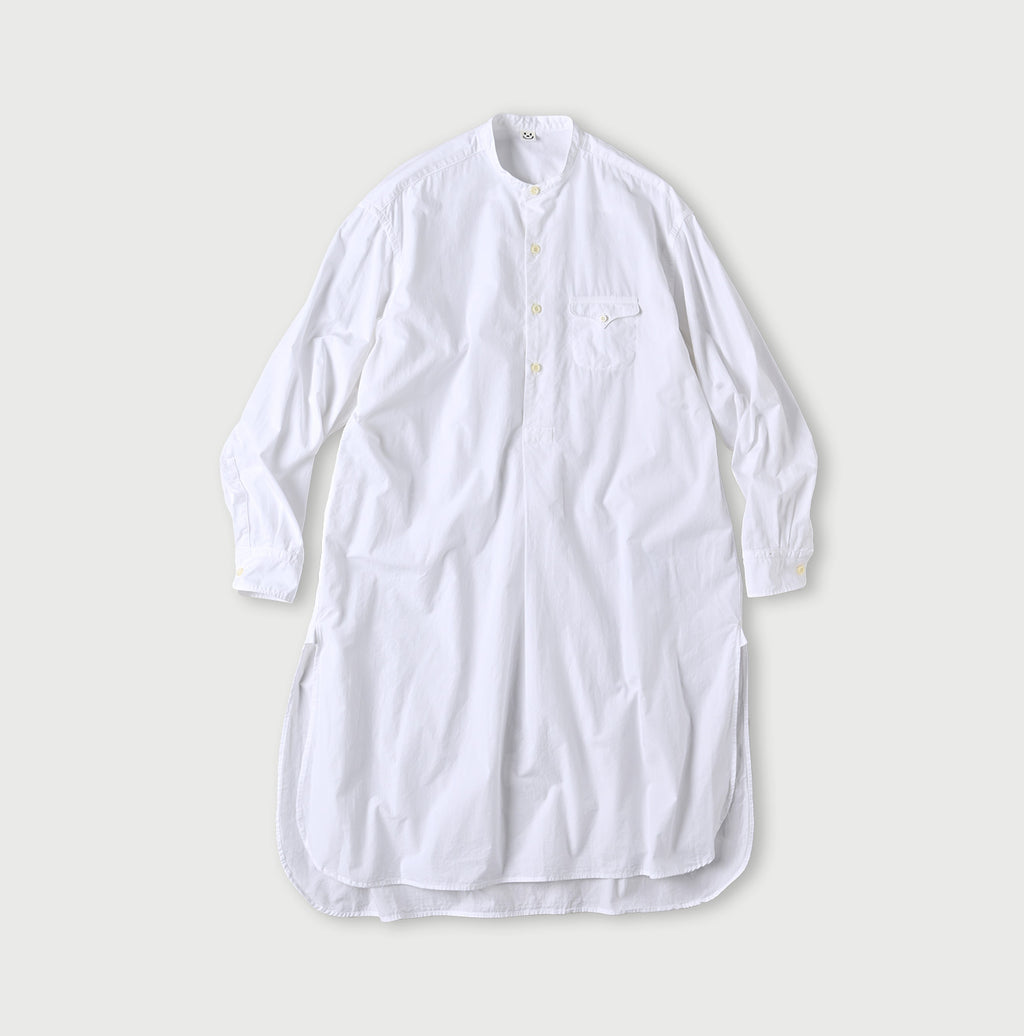 Compact Damp 908 Ocean Smock Shirt White