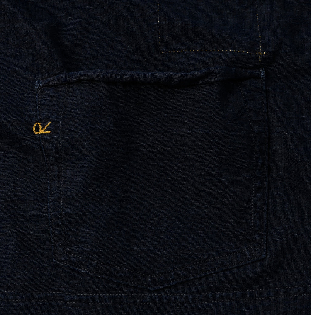 Indigo 908 Ocean T-shirt Long Sleeve Detail