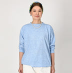 Plant Dying 908 Ocean T-shirt Long Sleeve Female Model