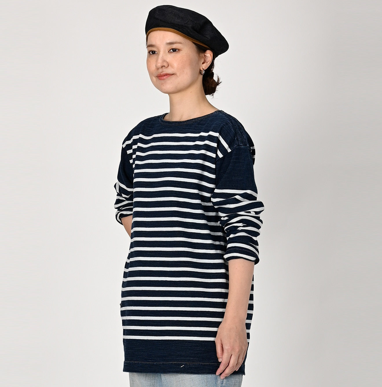 Indigo 908 Basque Shirt Nou Size 3, 4, 5 Female Model