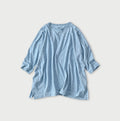 45 Plant Dyed Tenjiku Big Slit T-shirt