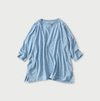 45 Plant Dyed Tenjiku Big Slit T-shirt