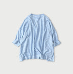 45 Plant Dyed Tenjiku Big Slit T-shirt
