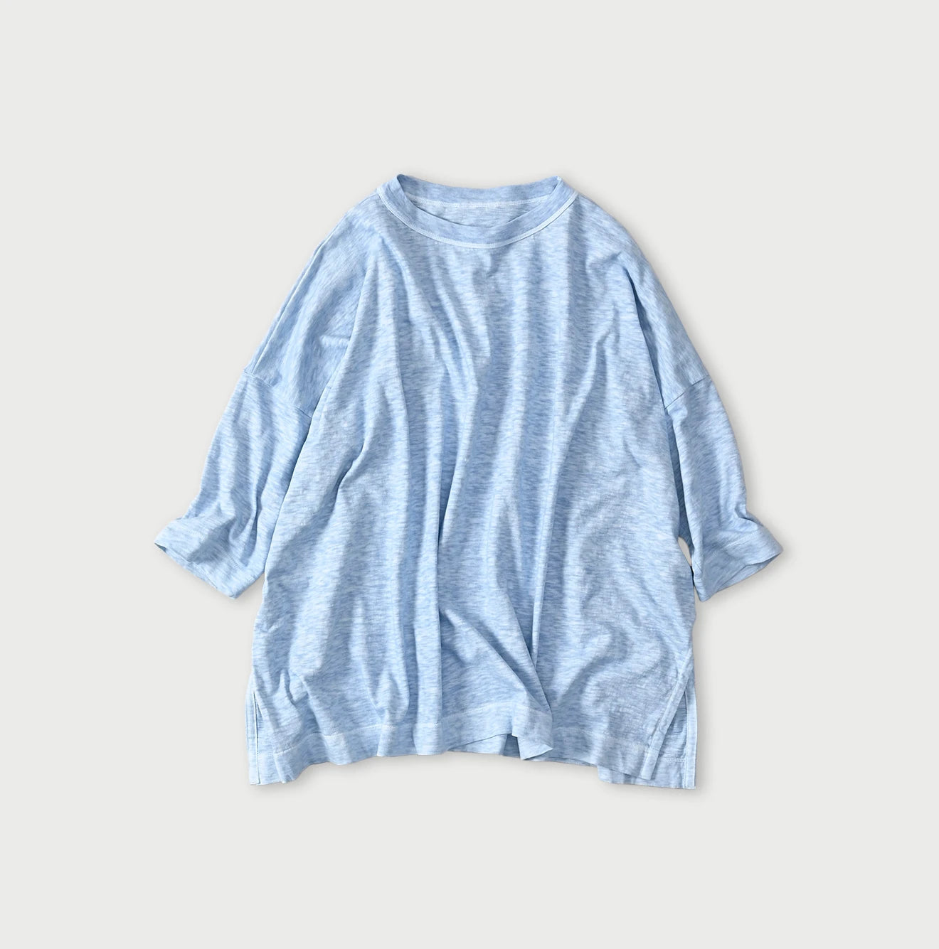 45 Plant Dyed Tenjiku Big Slit T-shirt