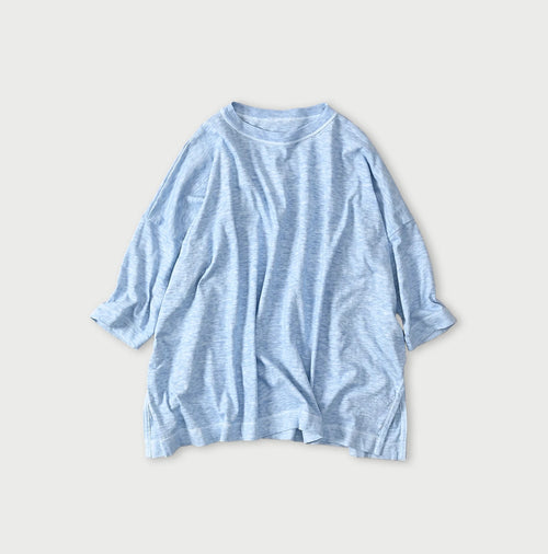 45 Plant Dyed Tenjiku Big Slit T-shirt
