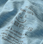 45 Plant Dyed Tenjiku Big Slit T-shirt