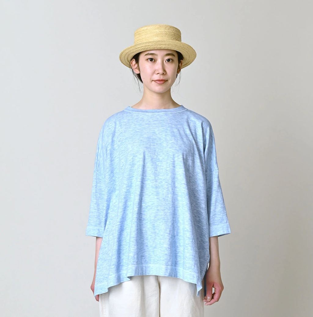 45 Plant Dyed Tenjiku Big Slit T-shirt